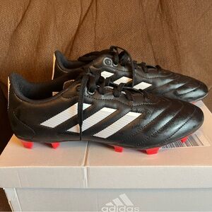 Adidas Soccer Cleats, Black & White - Worn Once